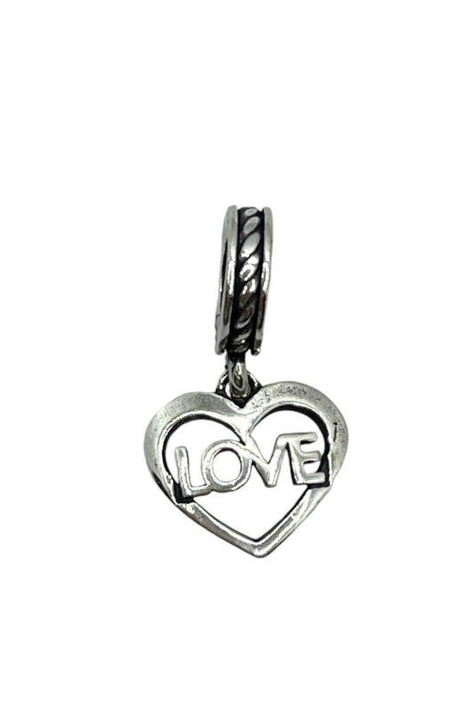 925 Ayar Gümüş Love Model Charm