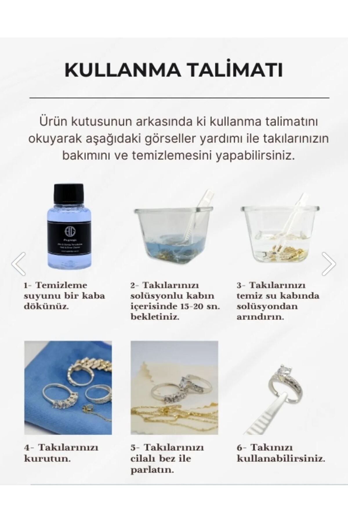 Gümüş Bakım Seti - 2