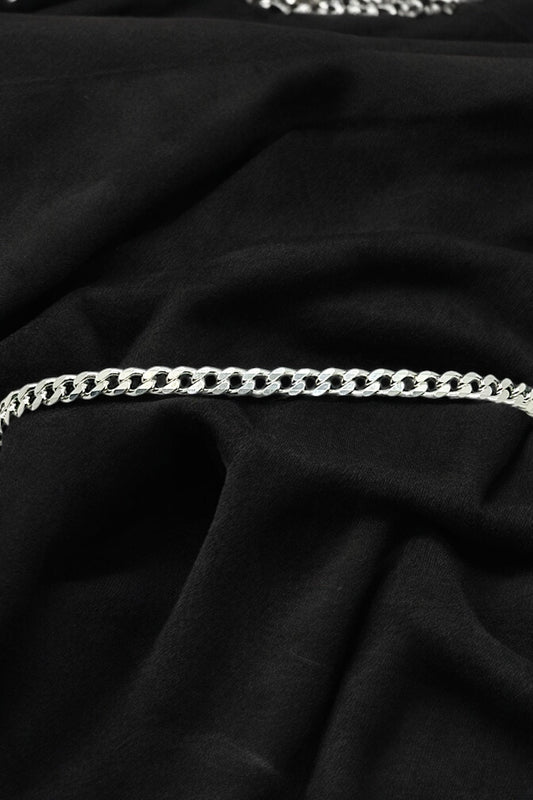 925 Ayar Gümüş 3mm Gurmet Erkek Bileklik (IŞIKLI KUTULU) - 2